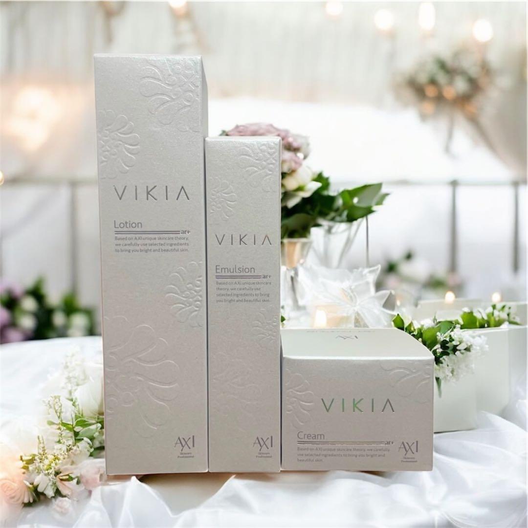 クオレ AXIヴィキアAR＋シリーズ　3点セット (化粧水 乳液 クリーム)