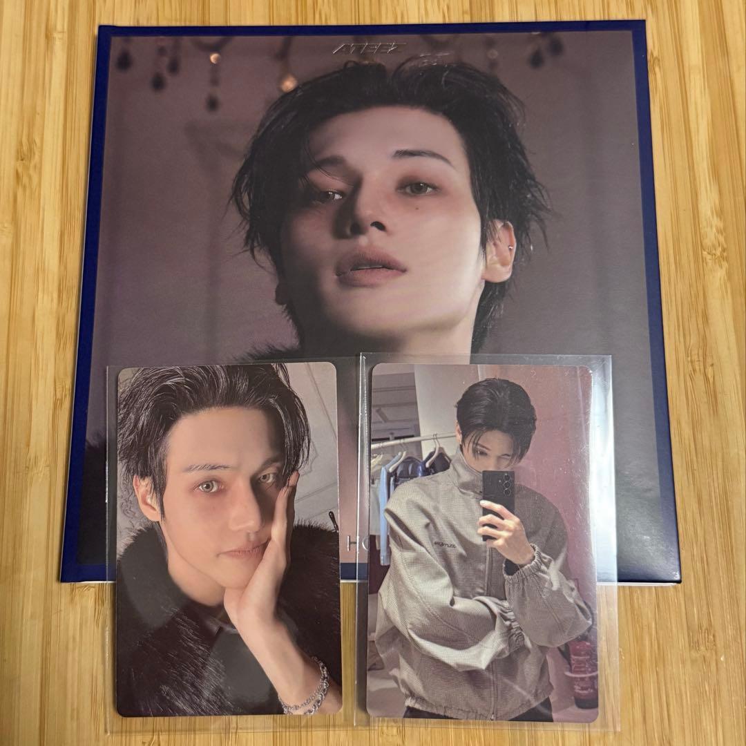 ATEEZ ウヨン デジパック トレカ セット - メルカリ