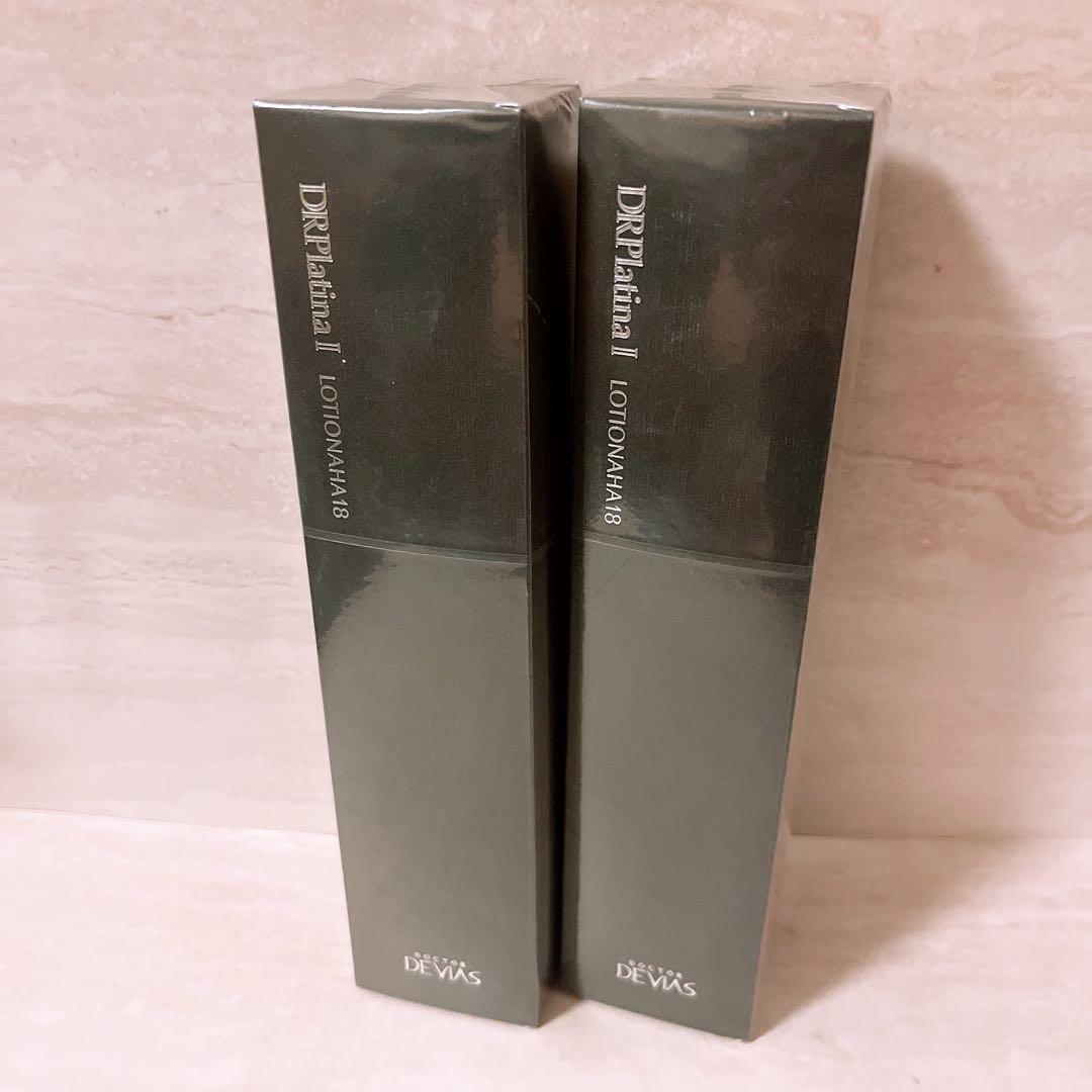 ez☆ ドクターデヴィアスプラチナ ローションAHA18 Ⅱ 125ml 2本