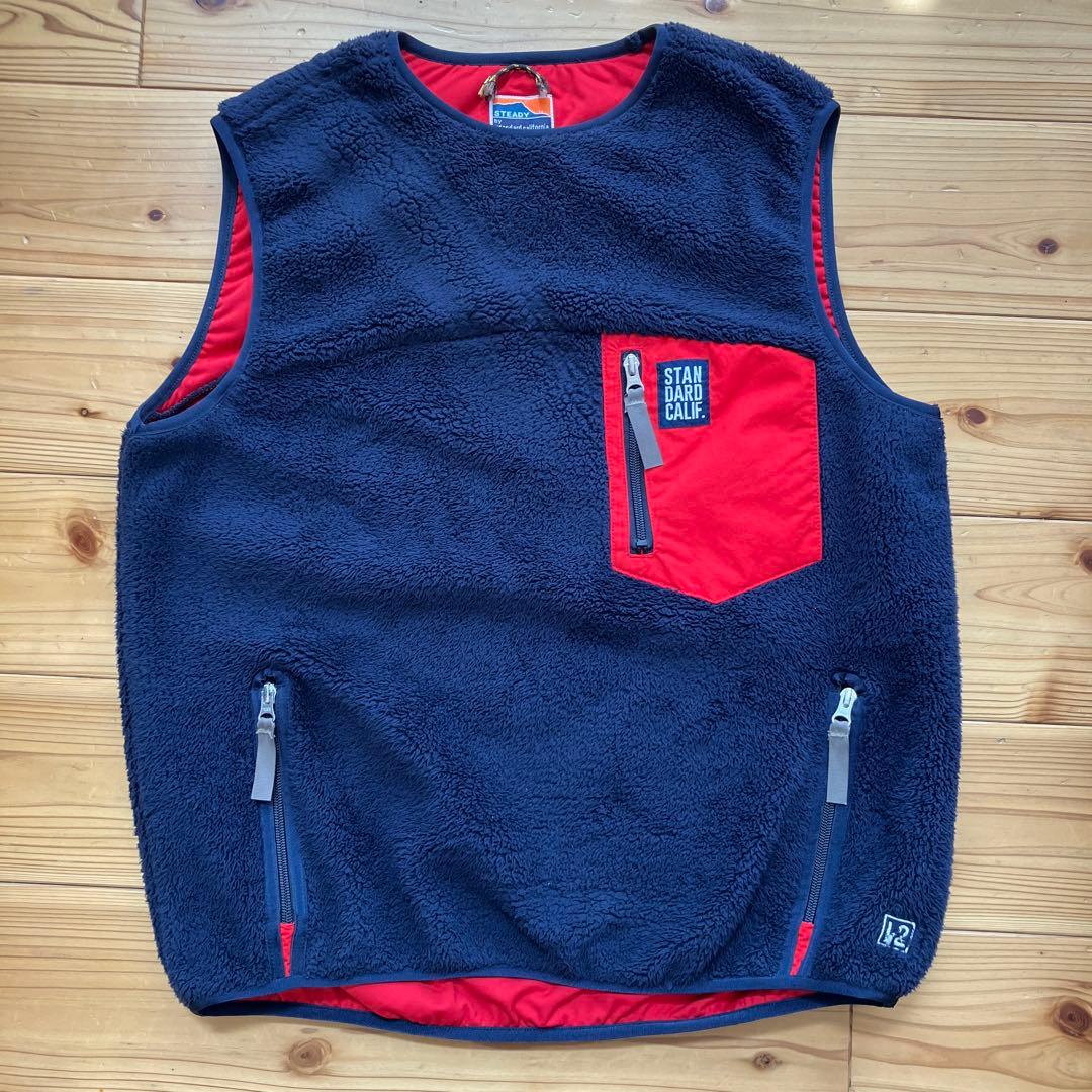 スタンダードカリフォルニア フリースベスト STANDARDCALIFORNIA