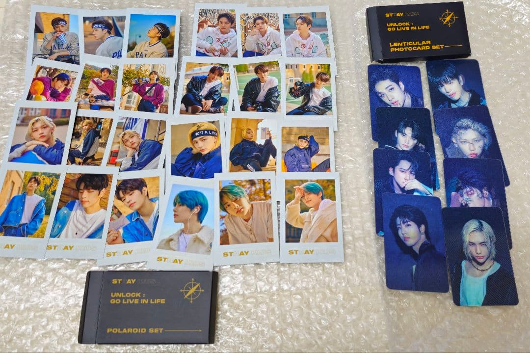Stray Kids ポラロイド&フォトカードセット　unlock