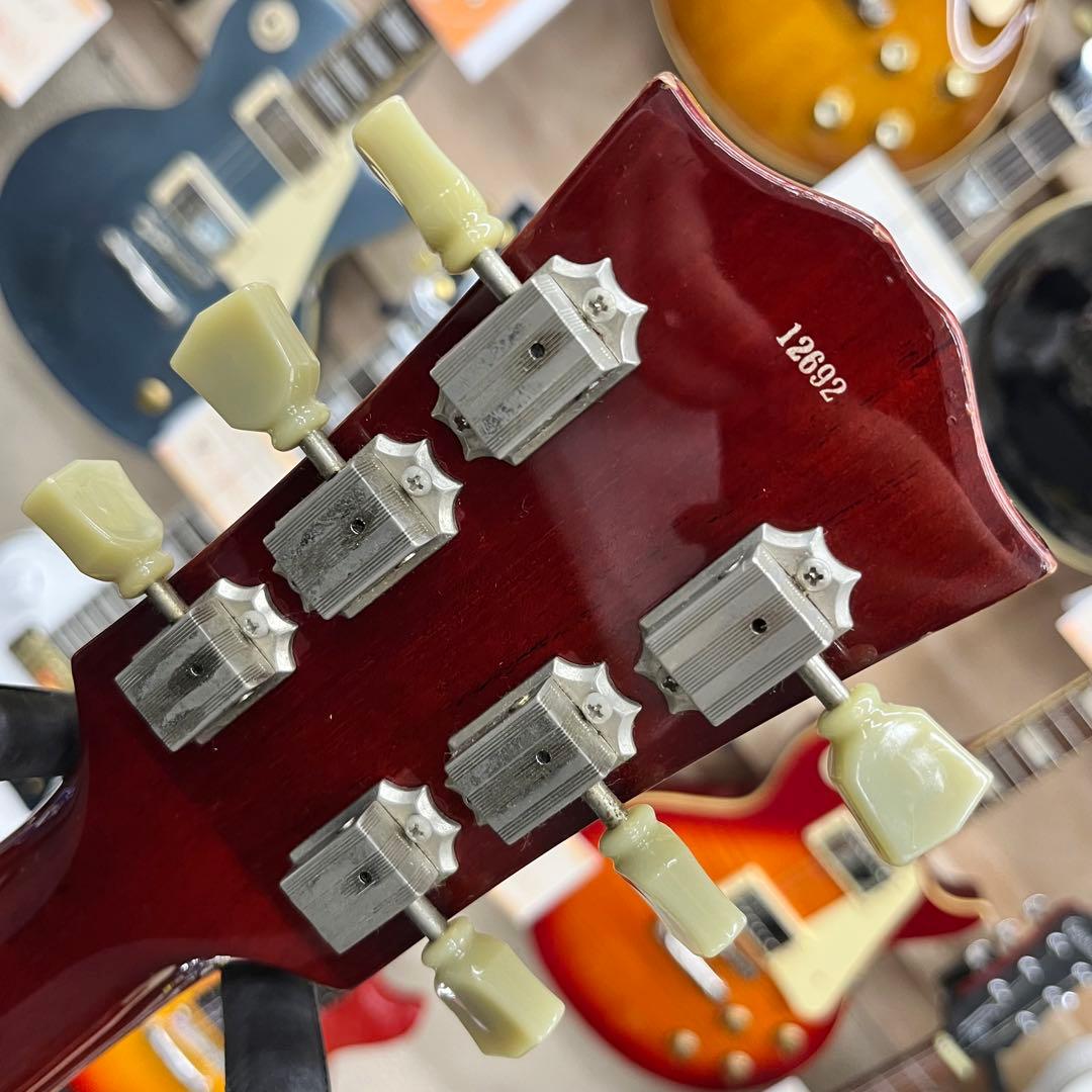 11199】Bacchus BLS-700QM レスポール モデルレッド - メルカリ