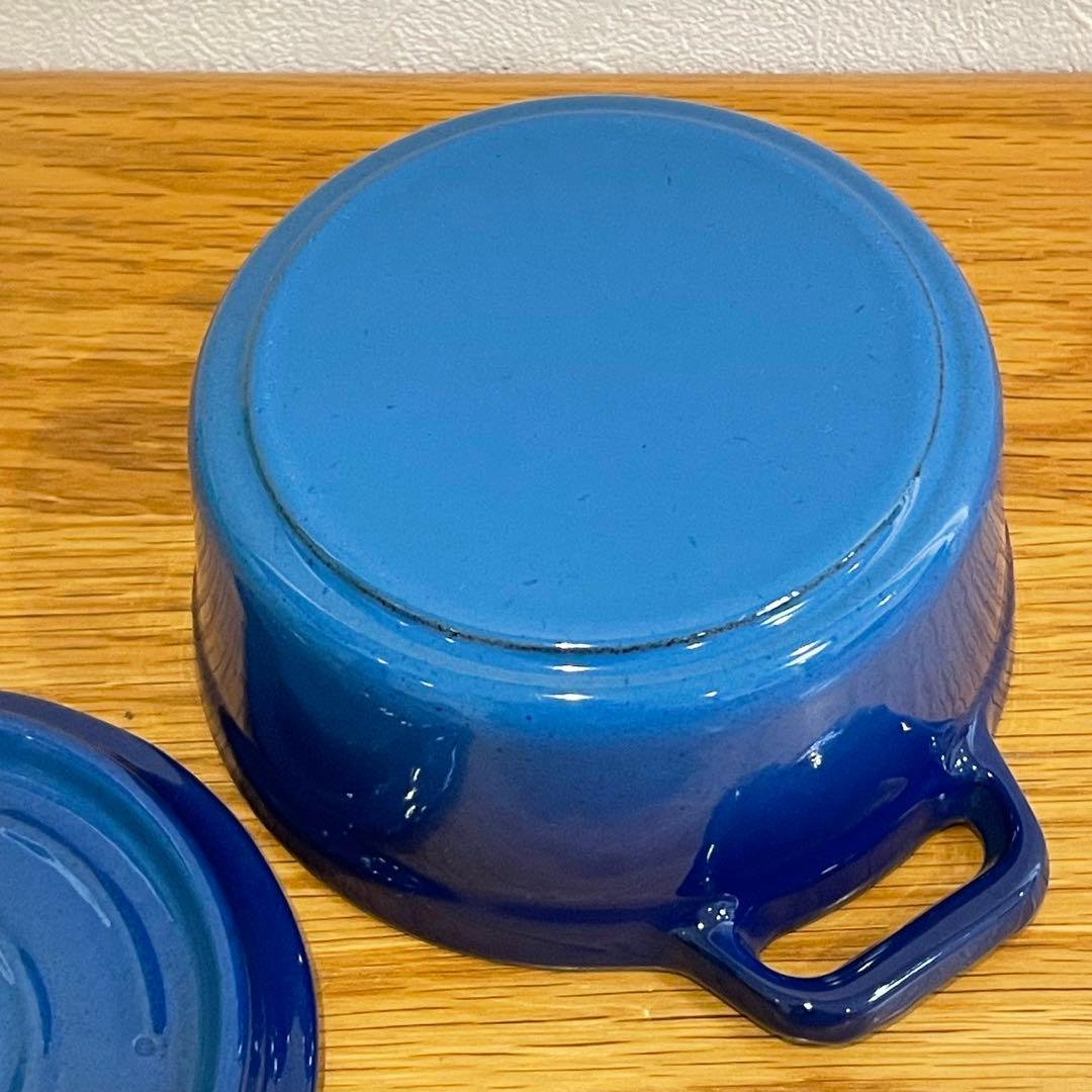 ストウブ STAUB cocotte 10 ジョエル　ロブション　ブルー　青