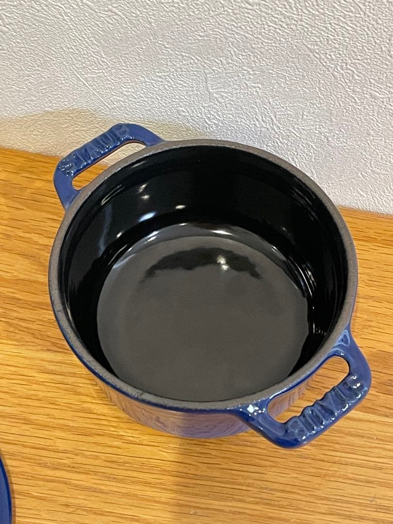 ストウブ STAUB cocotte 10 ジョエル　ロブション　ブルー　青