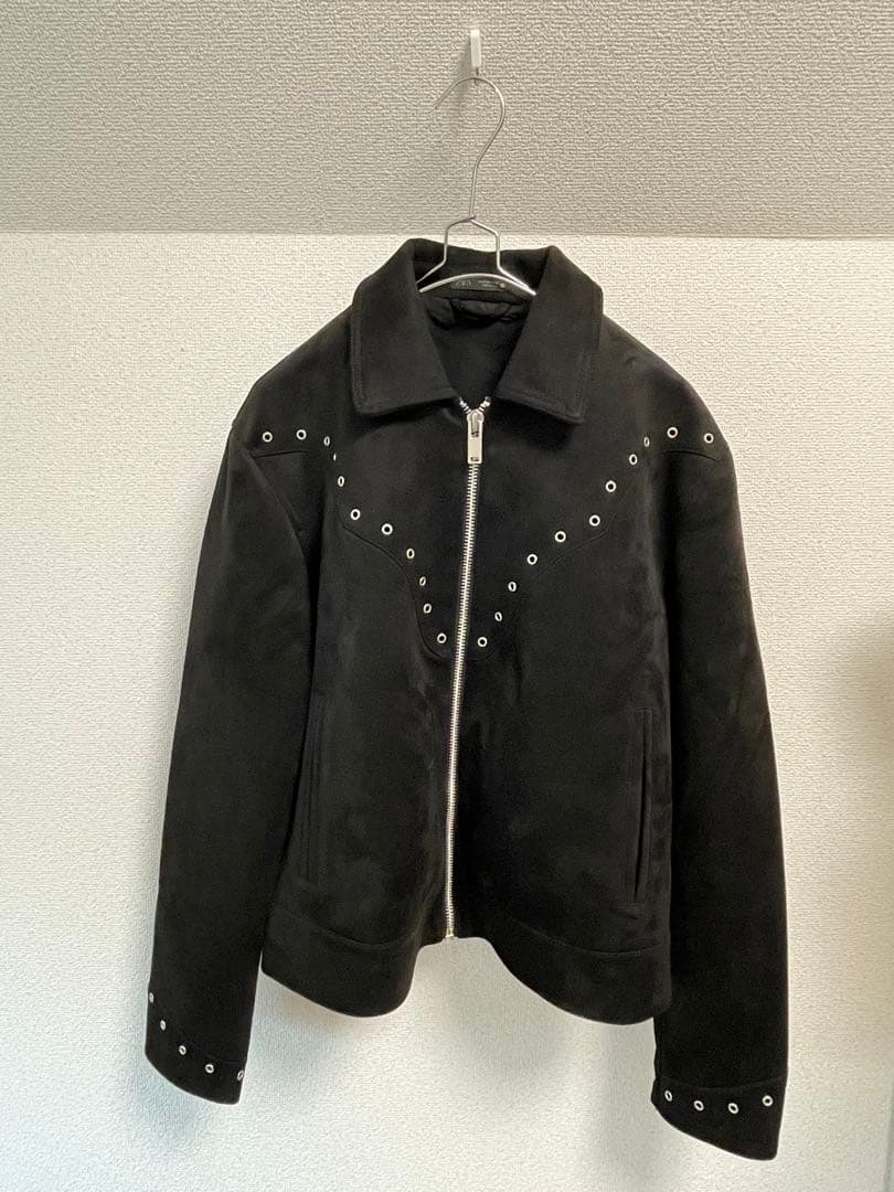 ZARA ウエスタンカッティング アイレット ショートジャケット