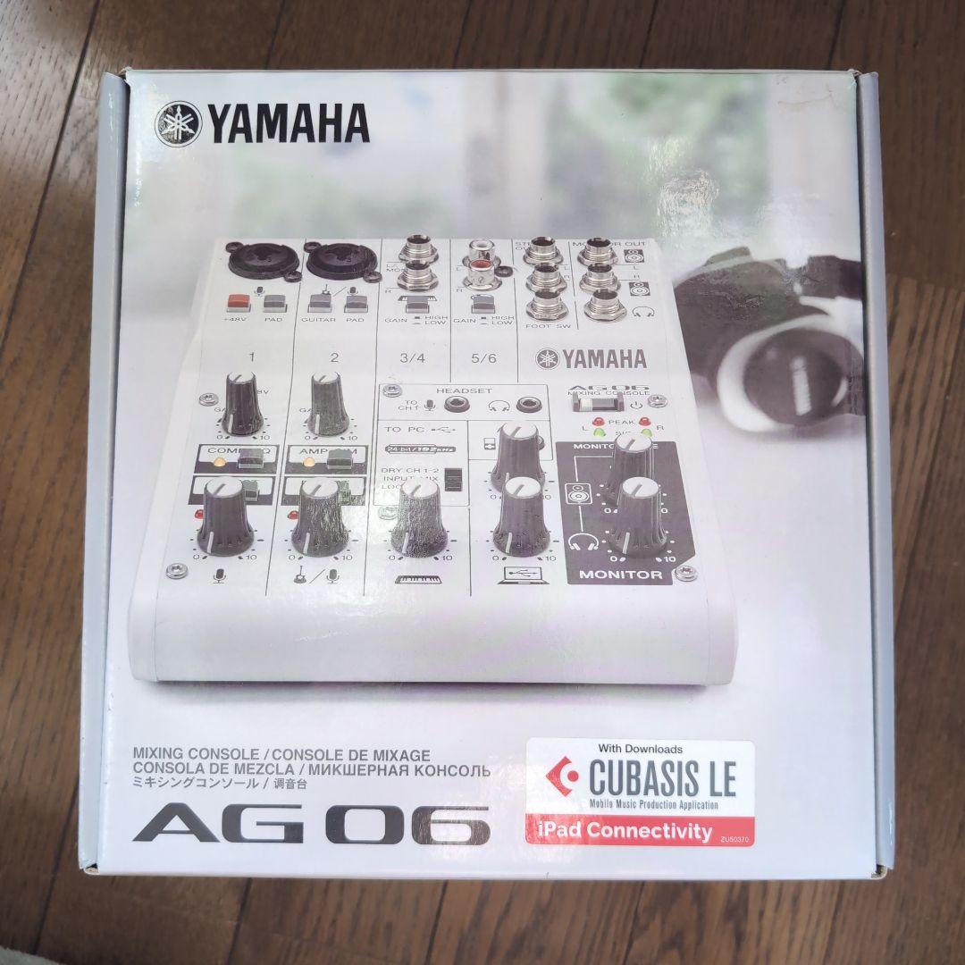YAMAHA AG06 ミキシングコンソール