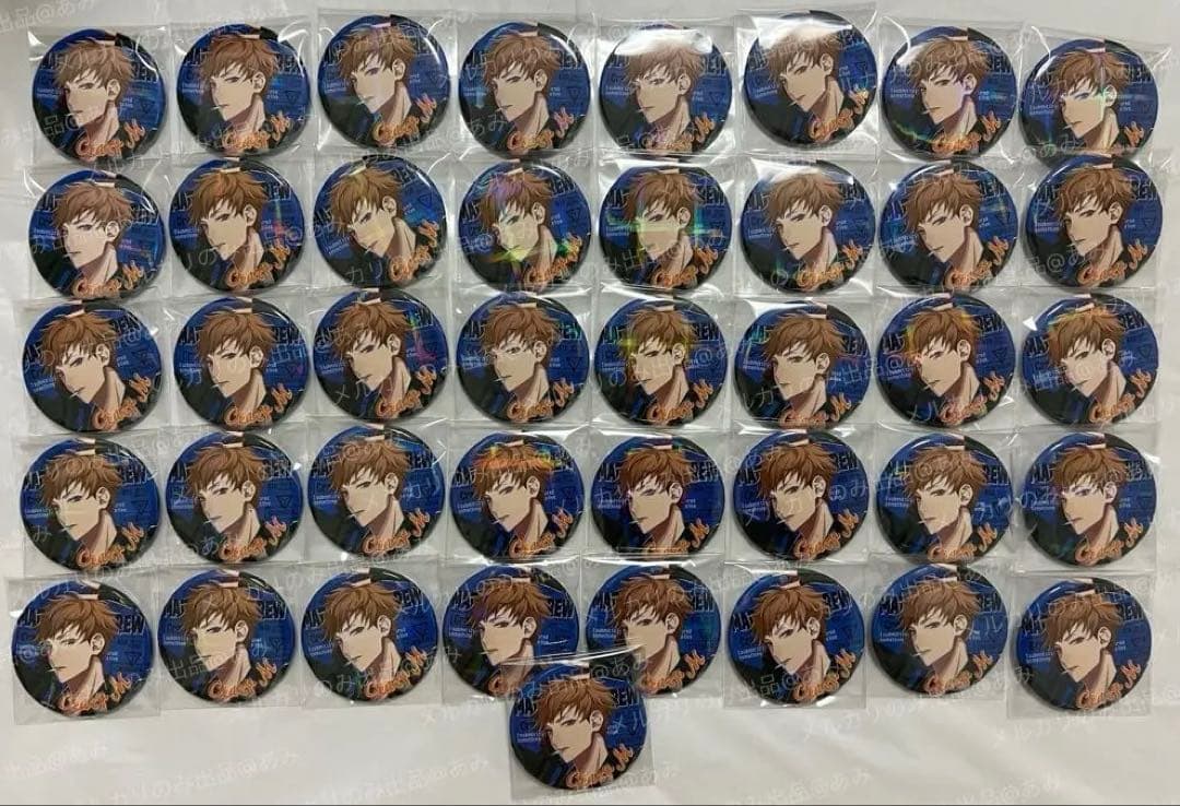 ヒプノシスマイク 理鶯 BASE 缶バッジ41個セット