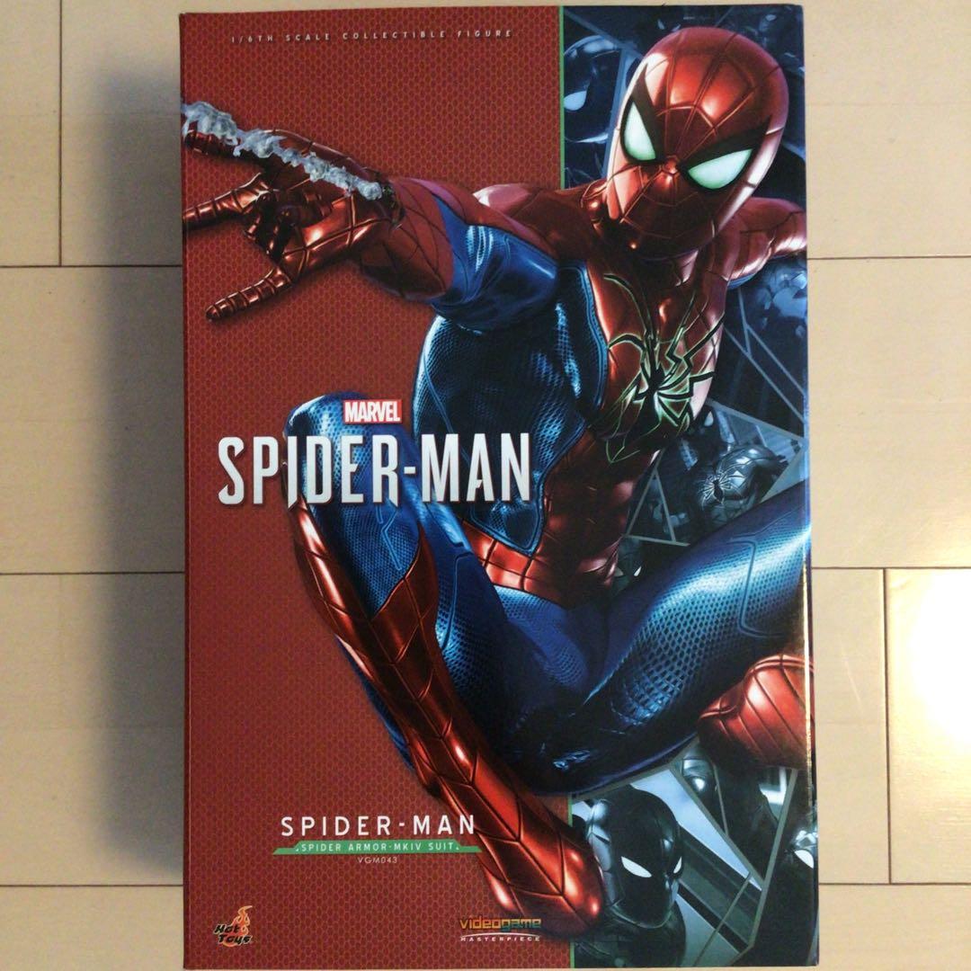 ビデオゲームマスターピース　ホットトイズ　スパイダーマン　アーマースーツ ver