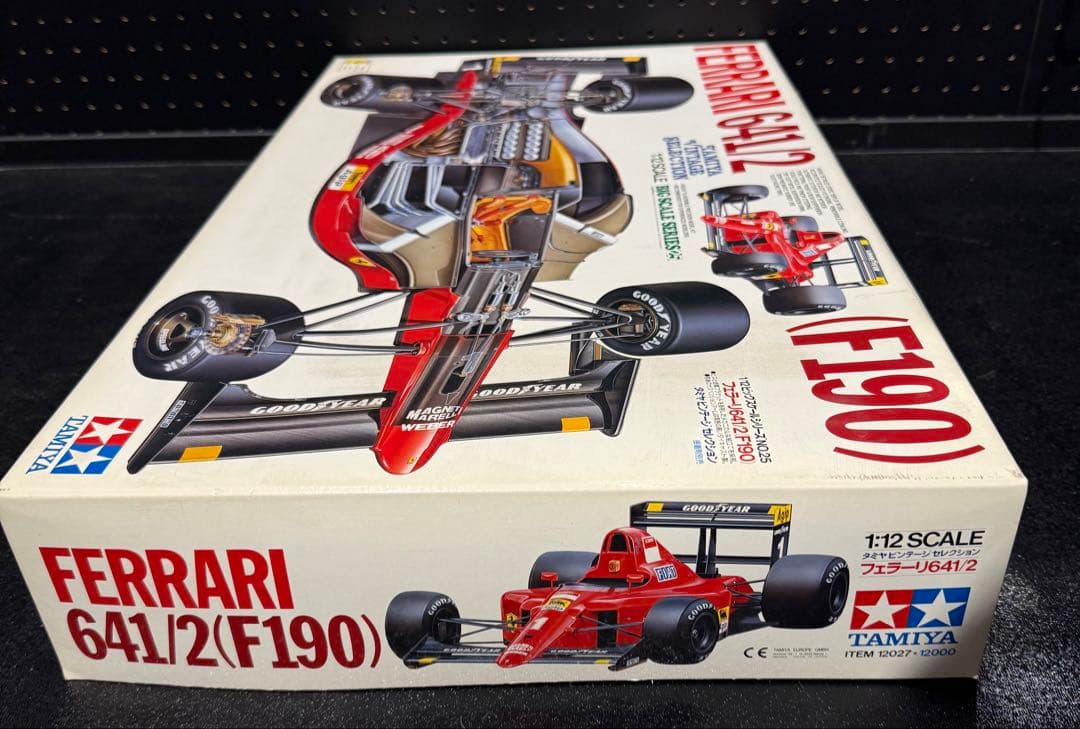 Tamiya Ferrari 641/2 (F190) 1/12スケール
