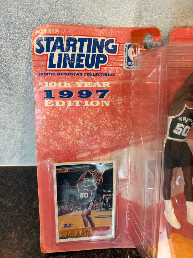 未開封Starting Lineup 1997 デビッド・ロビンソン フィギュア - メルカリ