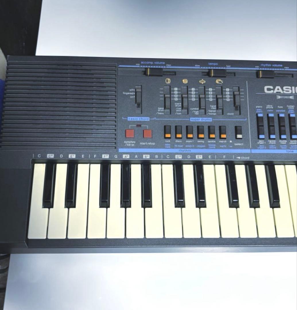 た*ま様 Casio MT-500☆リズムマシン付きシンセサイザー☆日本製☆レト