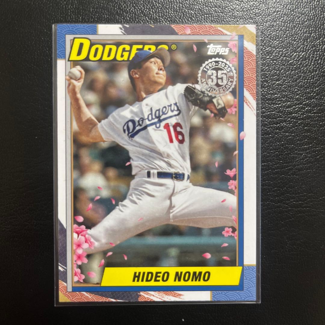野茂英雄 topps update 2025 桜パラレル - メルカリ
