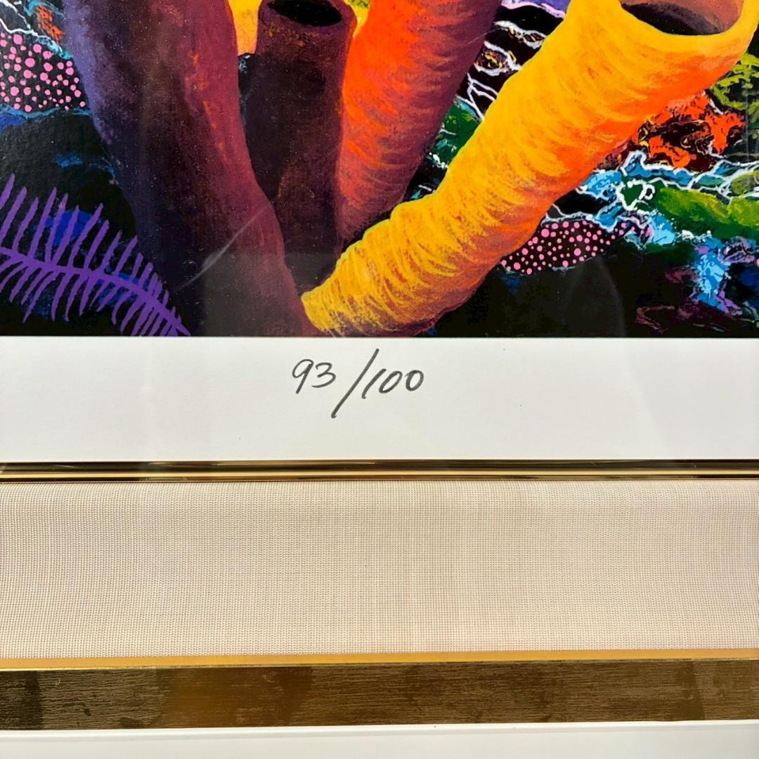 美品 キモ KIMO「ブリリアントデイ」シルクスクリーン 大作 保証書