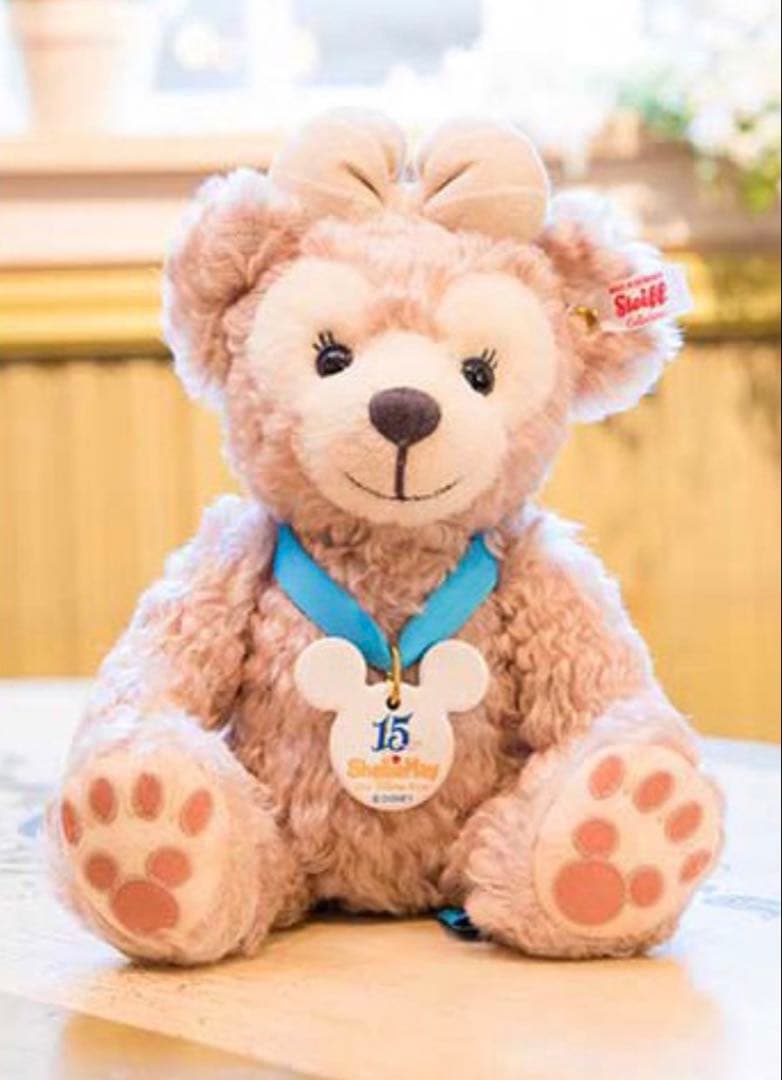 ディズニーシー15周年シュタイフ製シェリーメイ3,000体限定⭐︎新品⭐︎