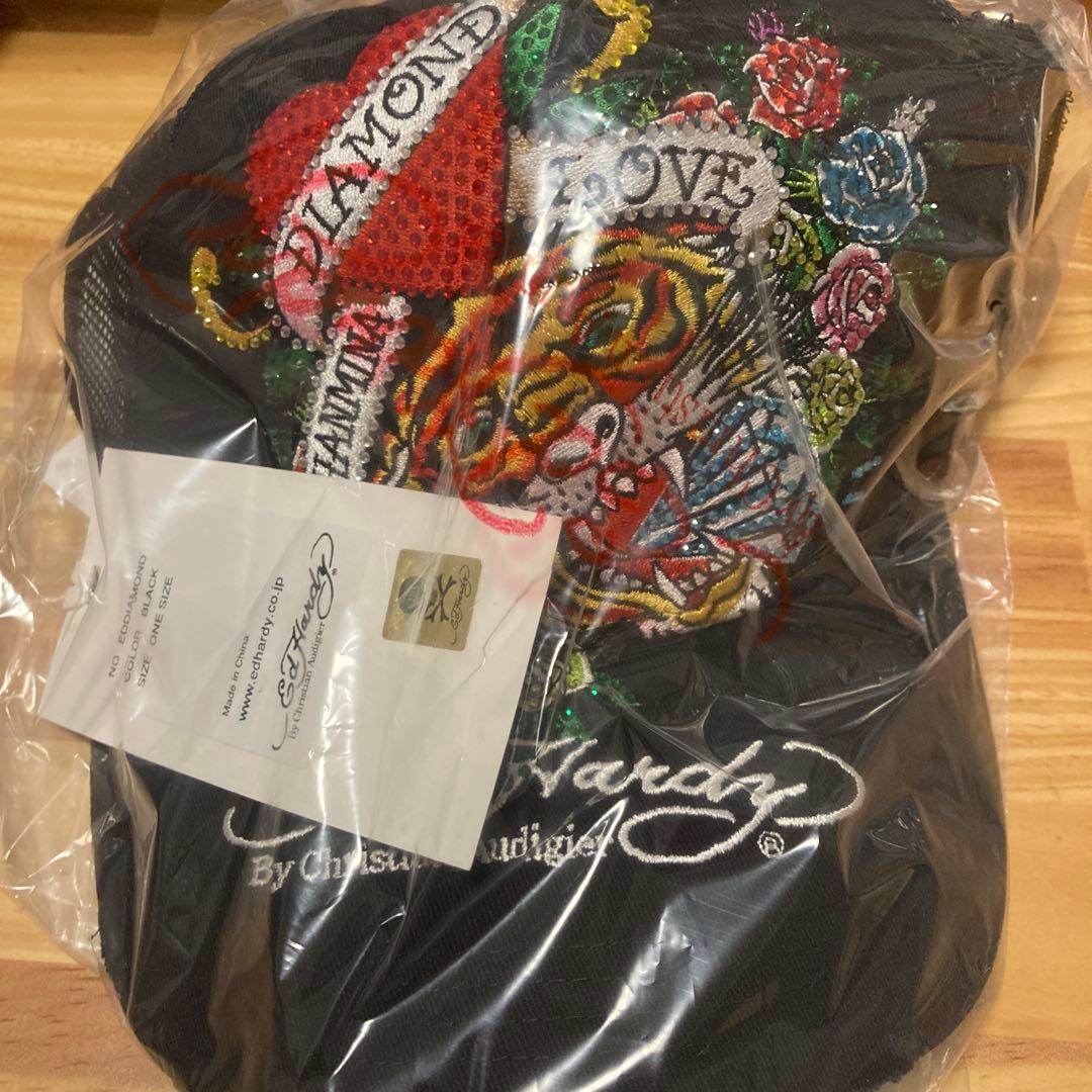 ちゃんみな 刺繍 キャップ キャップ CAP EdHardy ちゃんみな仕様