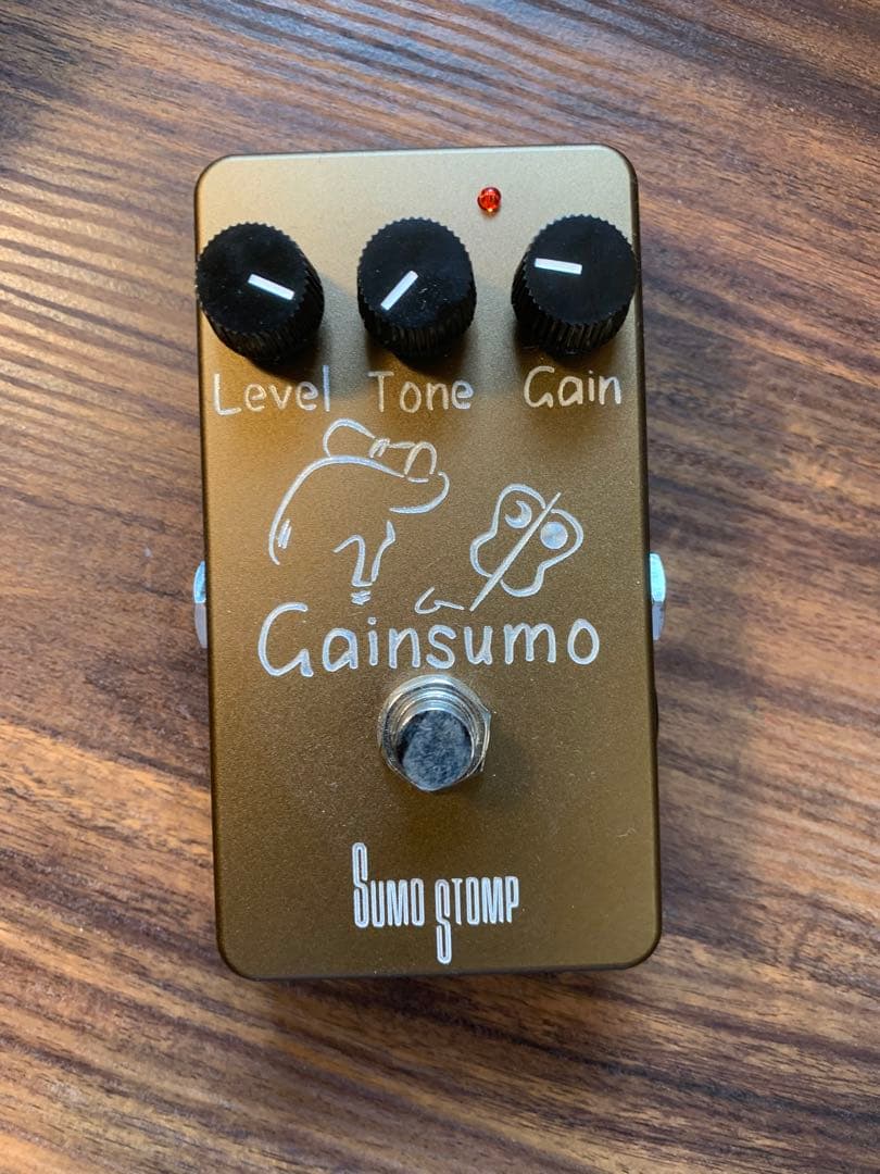 超美品　SUMO STOMP GAIN SUMO Inner Bamboo Sumo Stomp #8 Tex Ver.2 Overdrive Pedal [USED