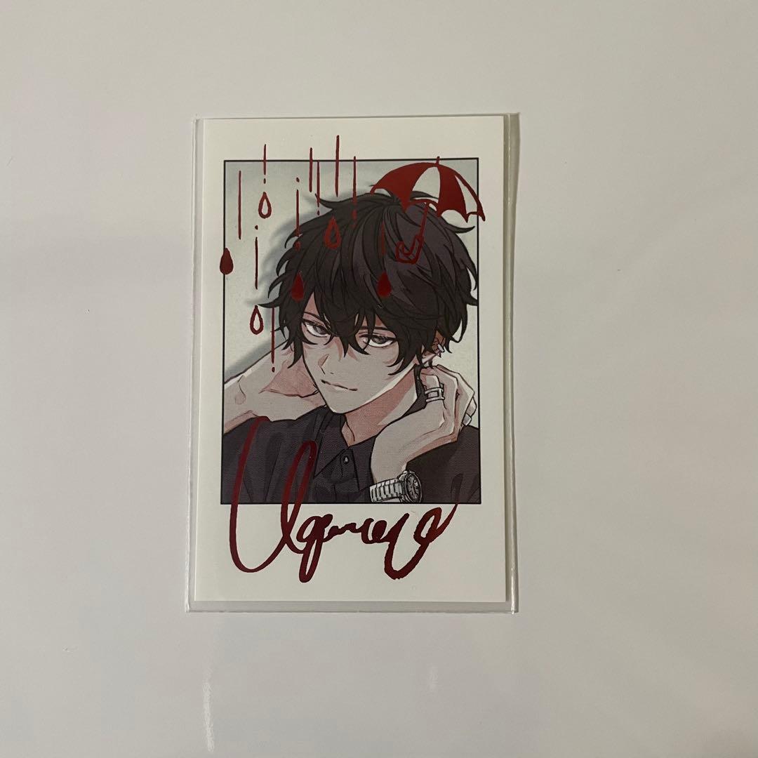 ギヴン カレンダー 2025年 特典 チェキ風 ステッカー 雨月 - メルカリ