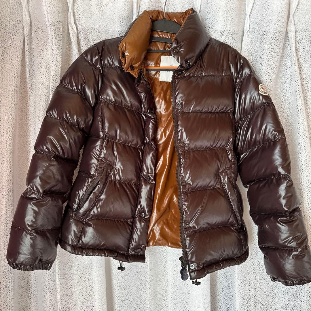 MONCLER ダウンジャケット MONCLER】MADEIRAショートダウンジャケット ロゴ ナイロン (MONCLER