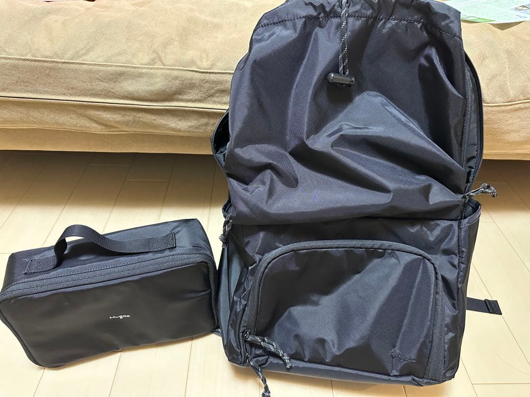 Hugoo ハグー リュック マザーズバッグ - メルカリ