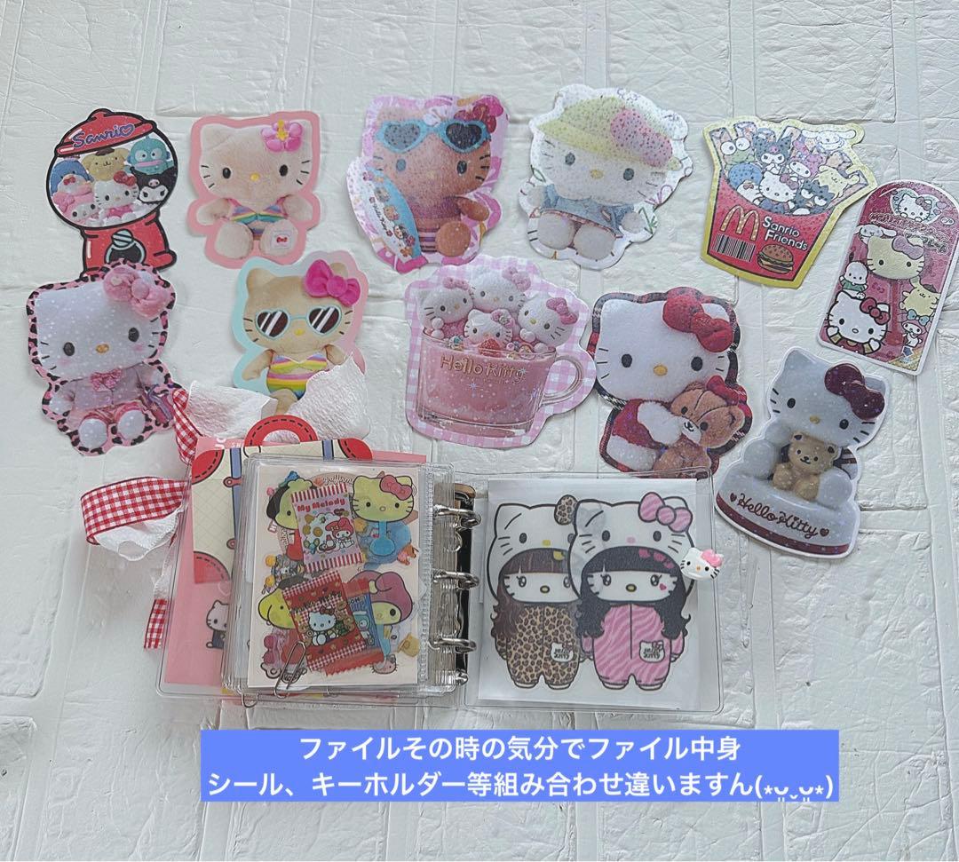 サンリオおすそ分けファイルWファイル＆リボンフリフリ♡増量限定1