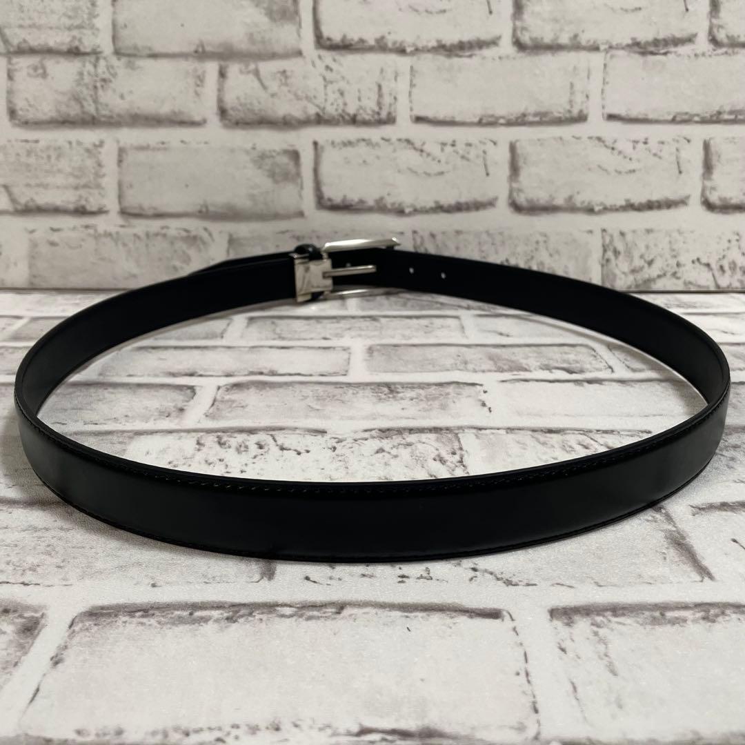 極美品✨ブルガリ ベルト スクエアバックル ハトメピン 男女兼用 ロゴ