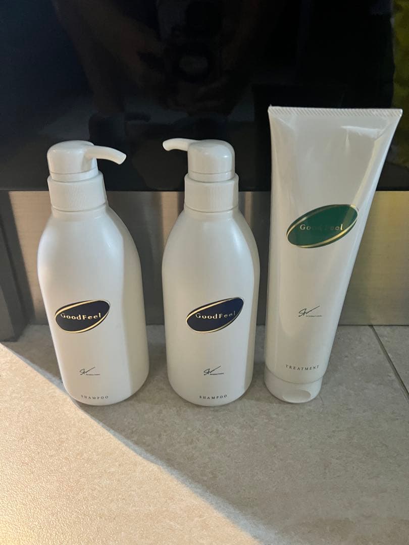 Good Feel シャンプー 2本 & トリートメント1本 天然アミノ酸系