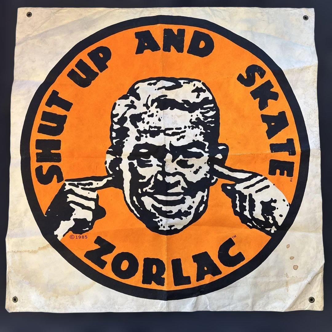 ZORLAC スケートボード バナー 1985年