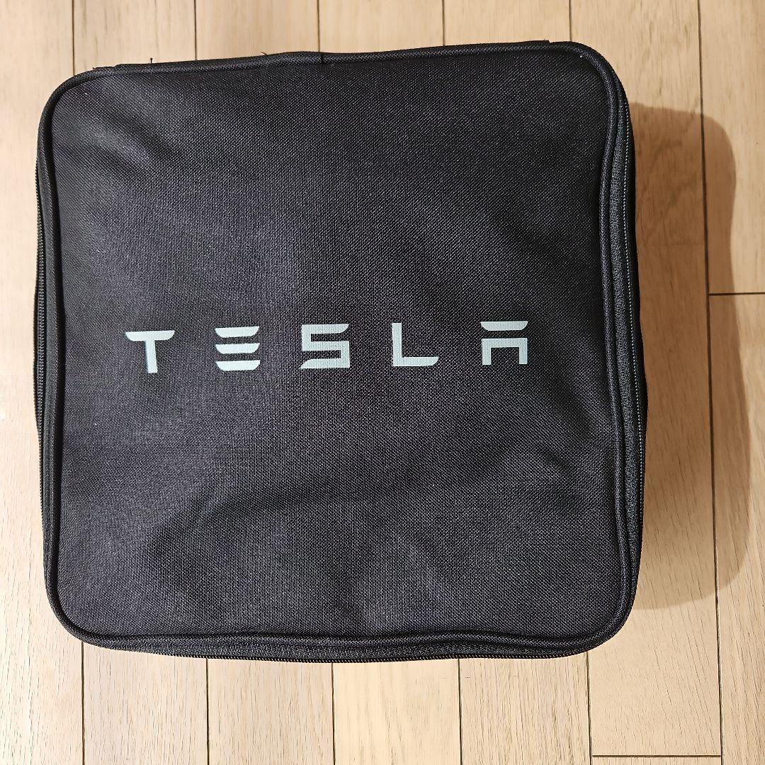 TESLA 充電ケーブル 収納ケース付き - メルカリ