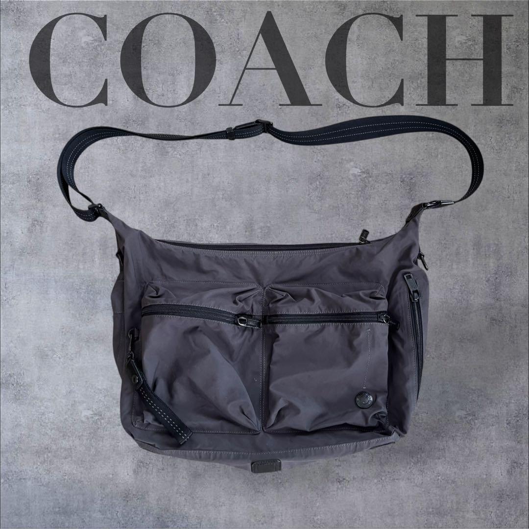 バッグ COACH archive y2k messenger bag nylon