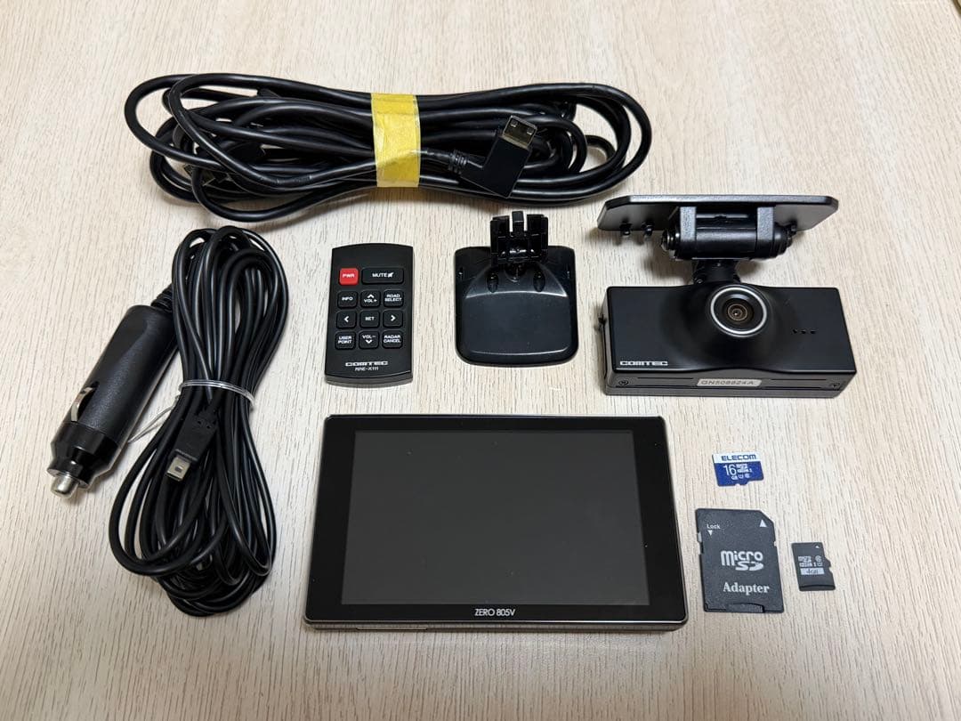 コムテック レーダー探知機 ZERO 805V ZDR013