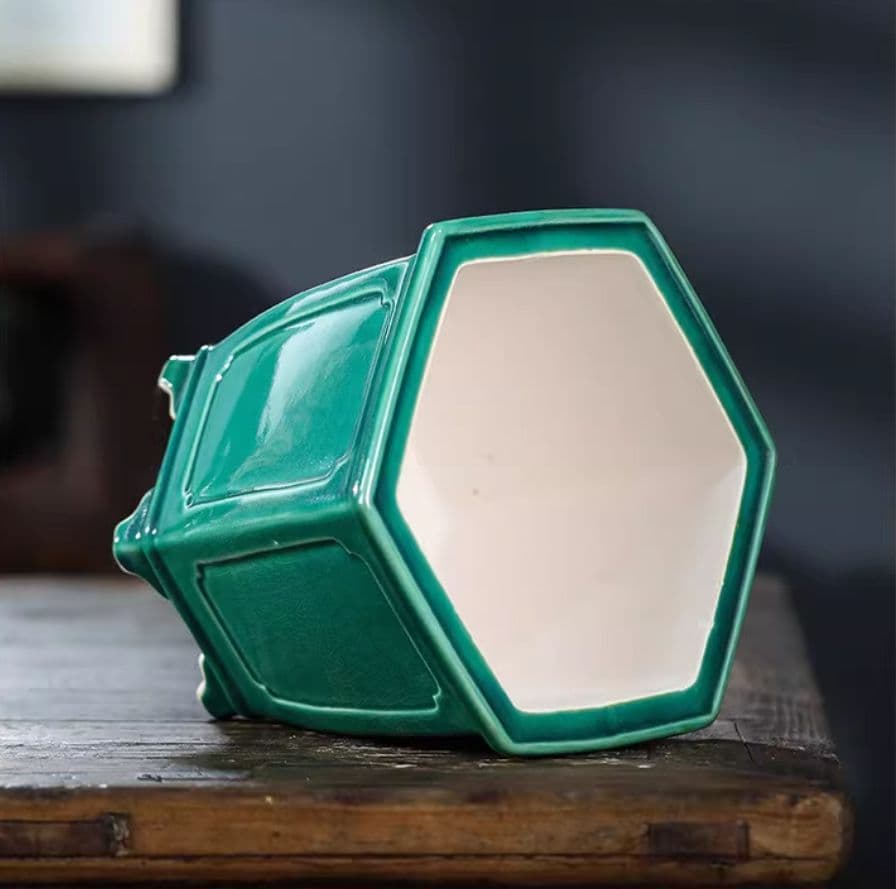 盆栽鉢 青磁鉢 山野草鉢 多肉植物 植木鉢 小品大品盆栽鉢 陶器鉢 置物