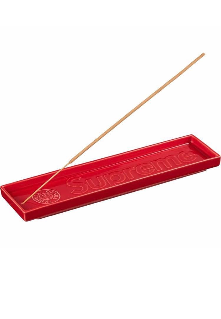 Supreme incense trayレッド お香立て