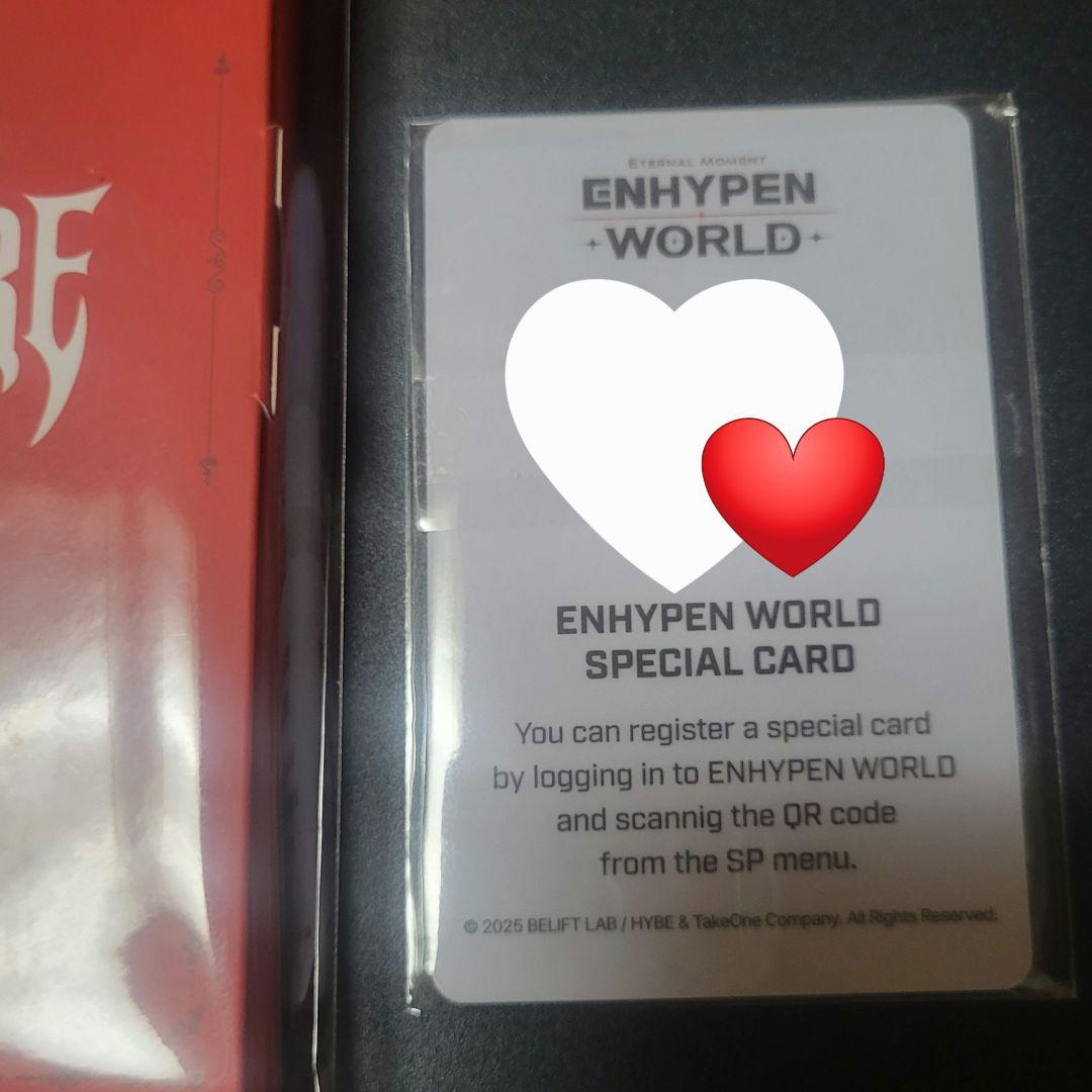 ENHYPEN WORLD ソンフン SPカード - メルカリ
