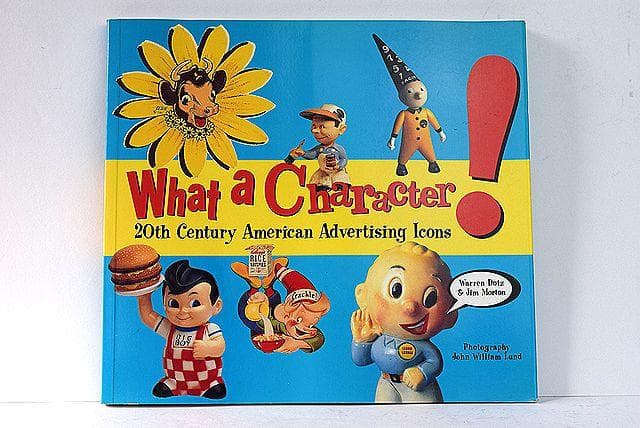 希少 Advertising アドバタイジング キャラクター図鑑本 コレクター本