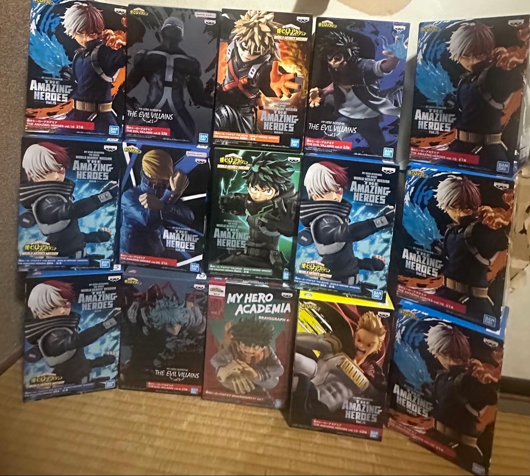 僕のヒーローアカデミア フィギュア 15体セット ④
