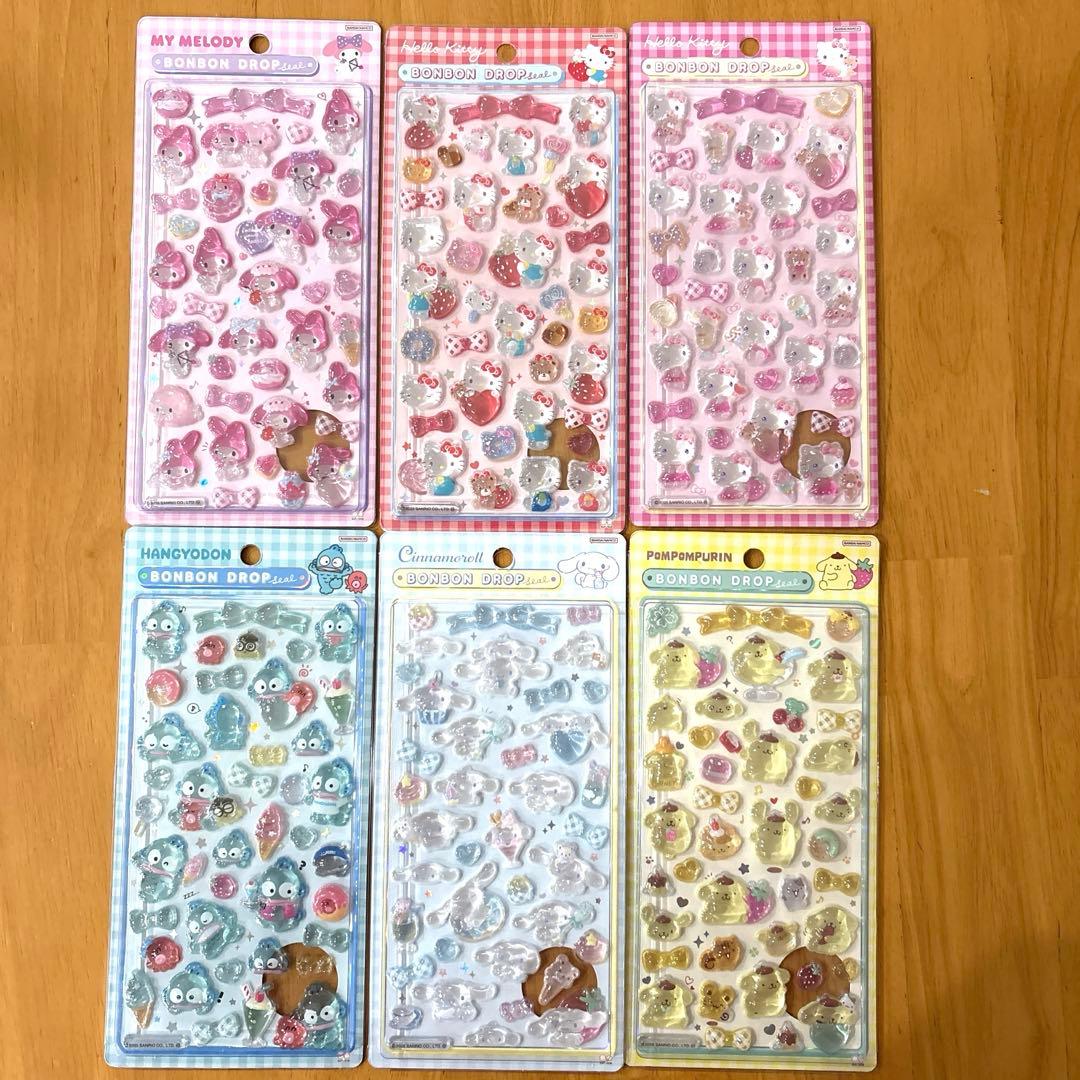 【正規品】 ボンボンドロップシール ボンドロ サンリオ キティ マイメロ