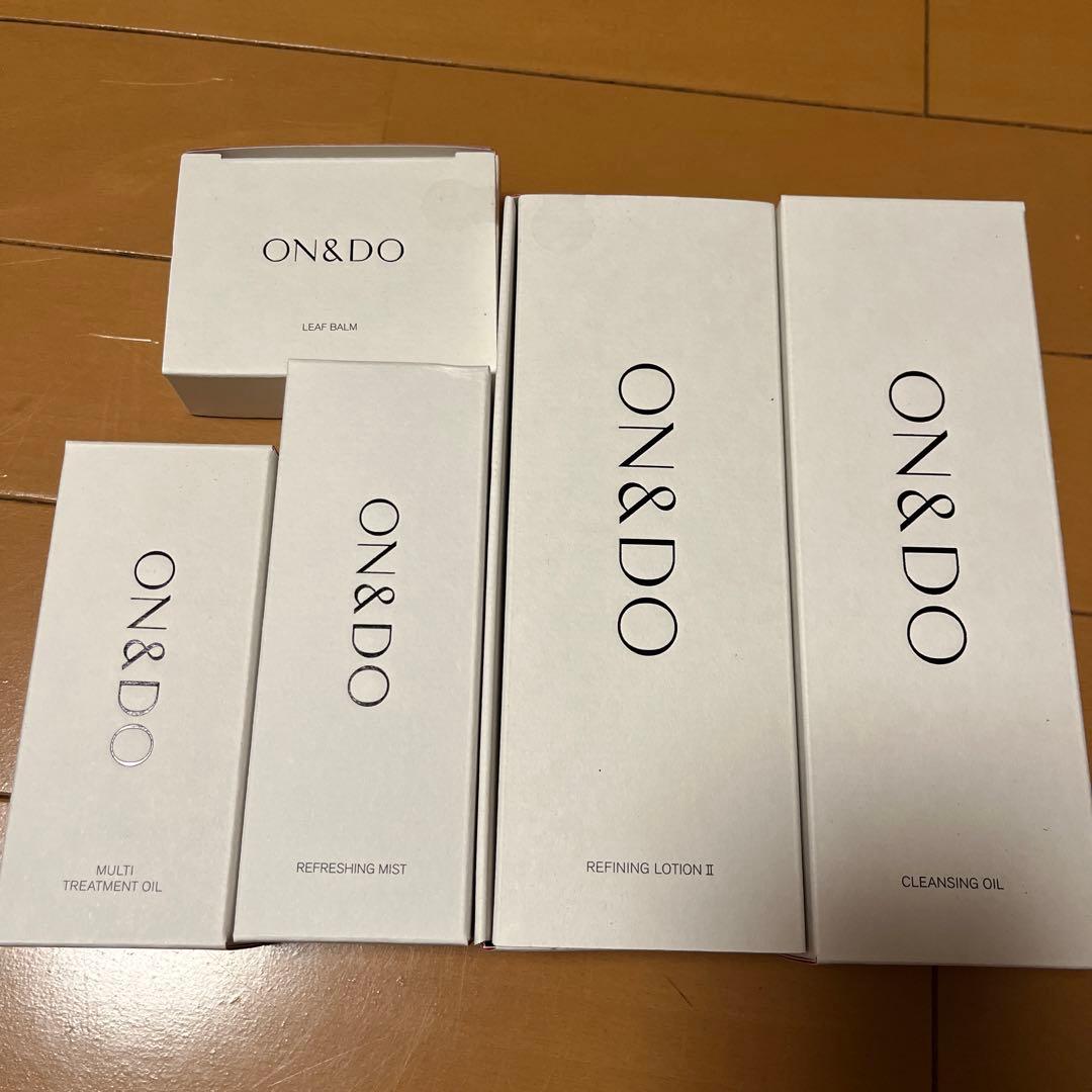 ON&DO スキンケア 5点セット