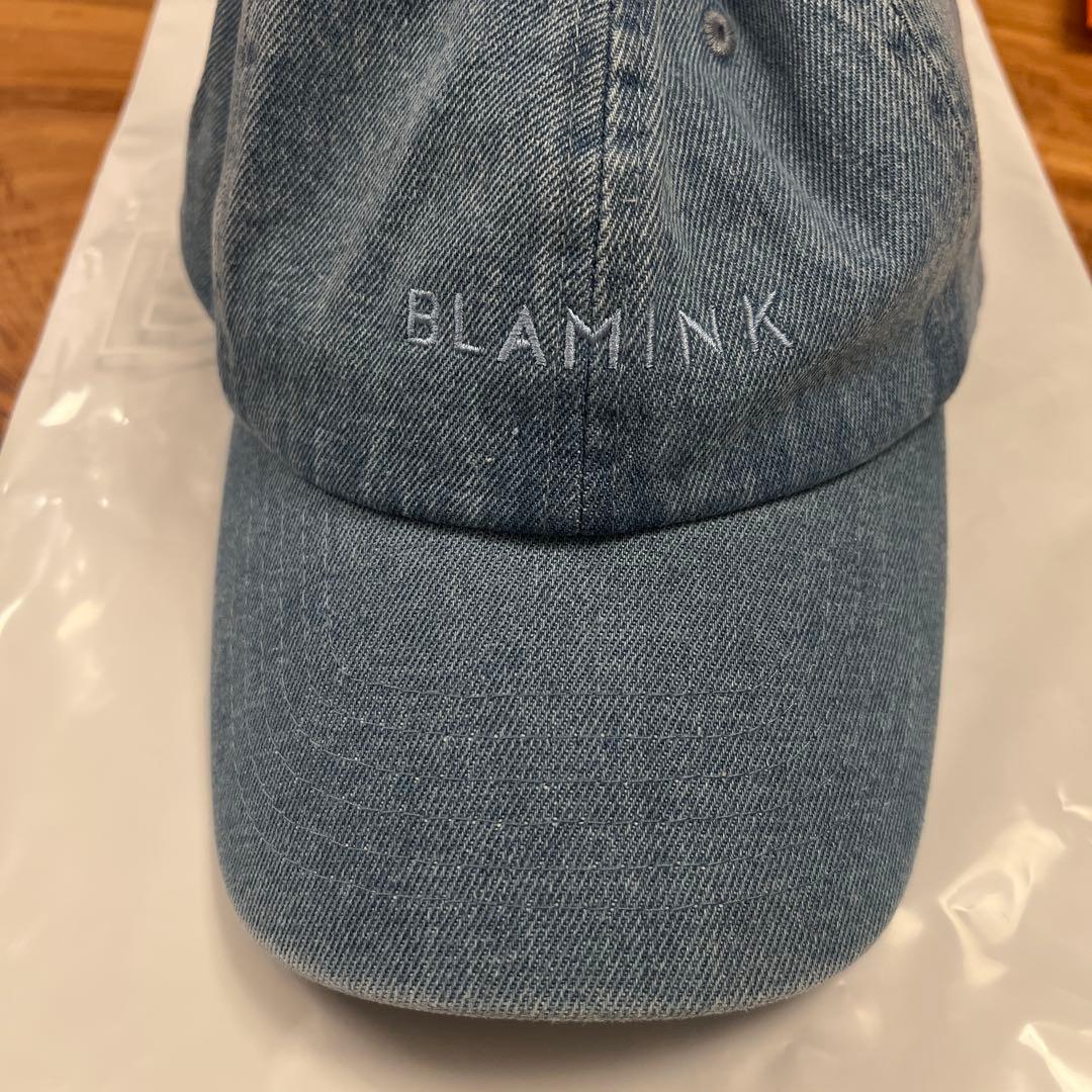BLAMINK デニムブルー ベースボールキャップ