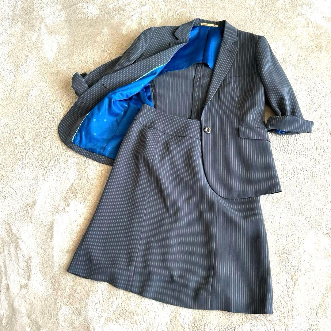 オリヒカ 洗える ストレッチ レディーススーツ ウォッシャブル 七部袖