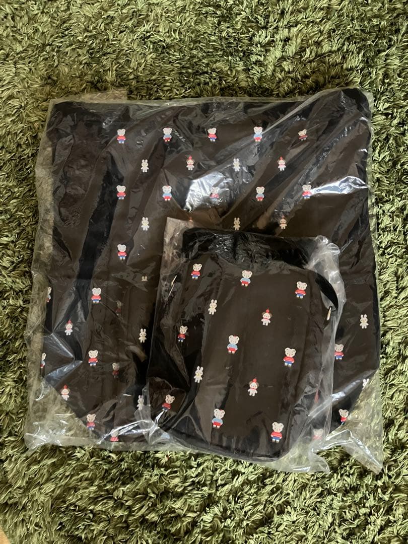 新品　ファミリア　ピクセルアート　リュック　ショルダー　セット