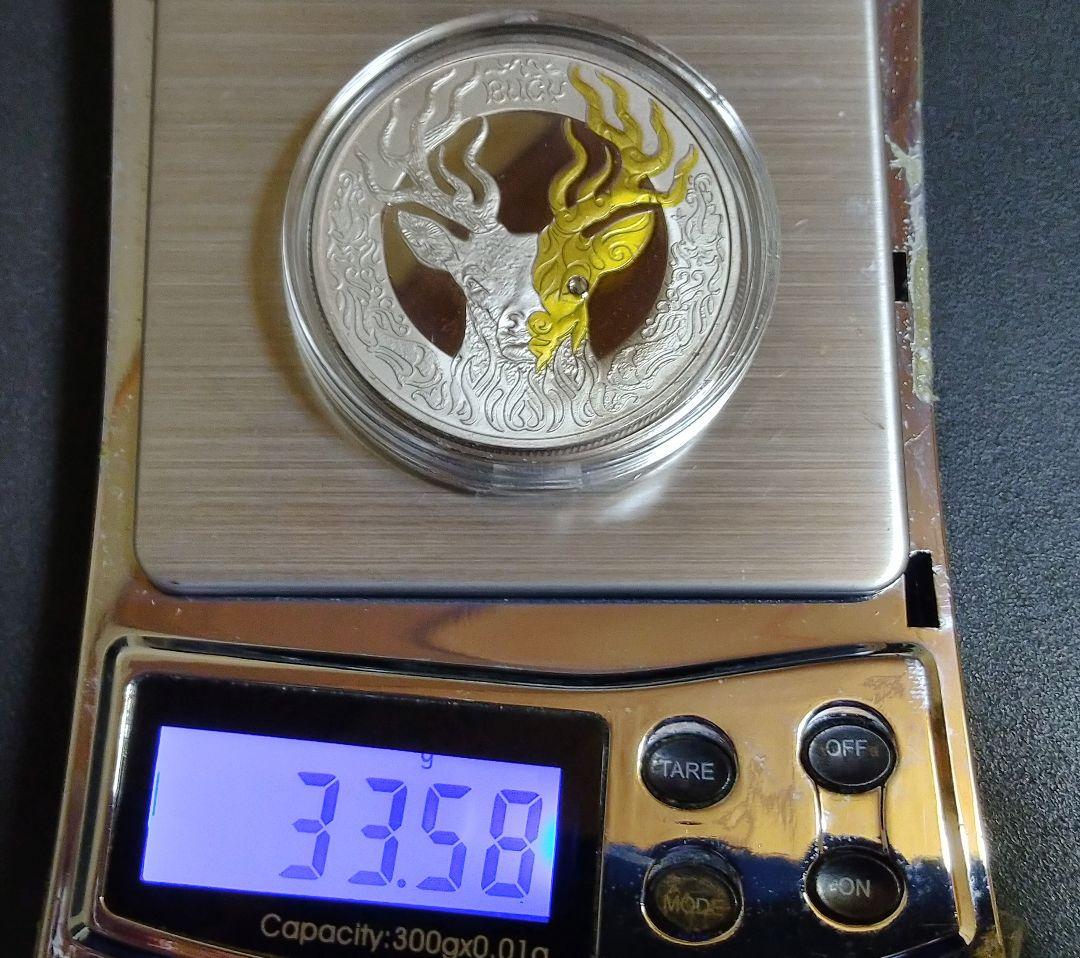 カザフスタン・ディアーコイン シルバープルーフ 2020年 - メルカリ