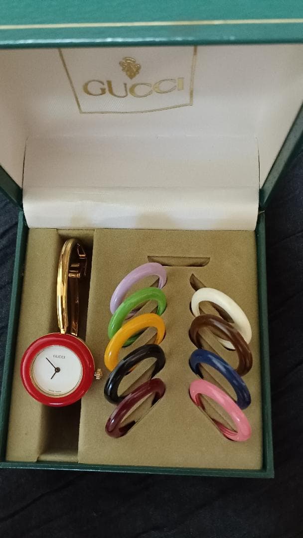 人気商品 グッチチェンジベゼルレディース時計～換えベゼル