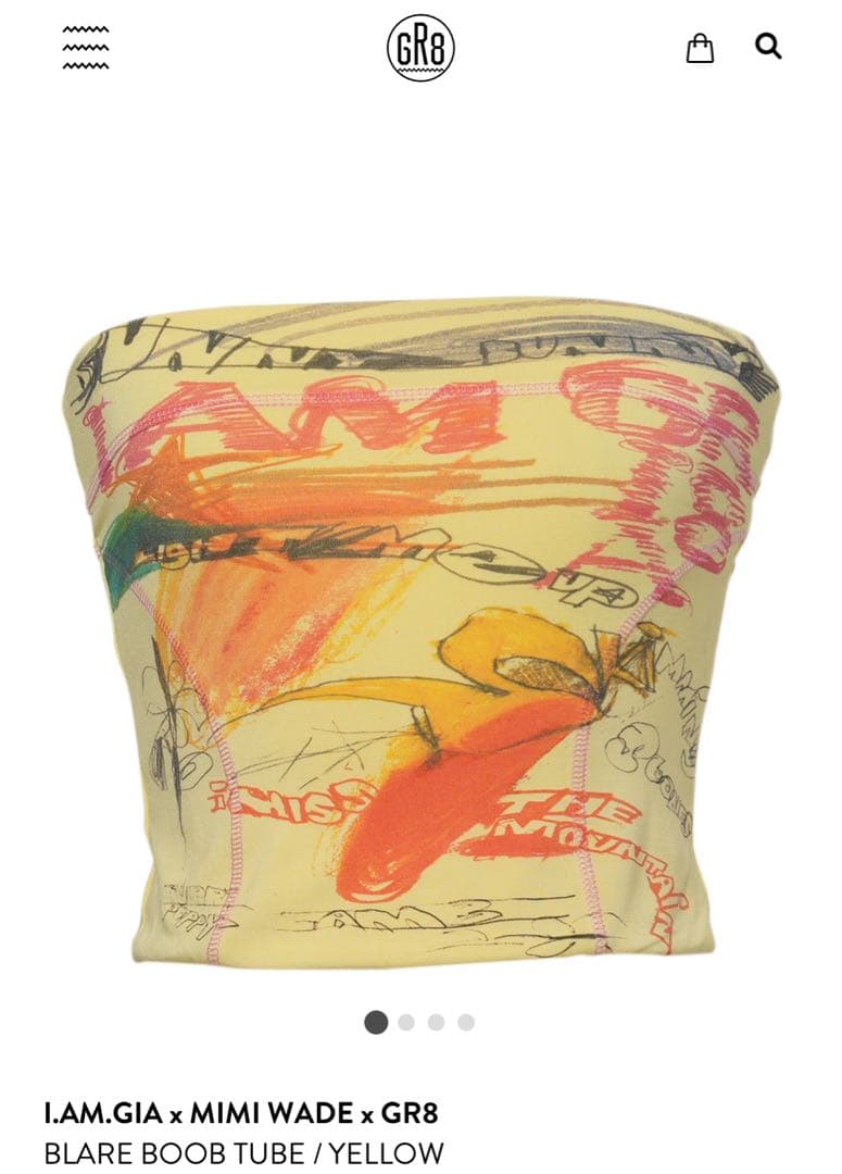 I.AM.GIA x MIMI WADE x GR8 チューブトップ