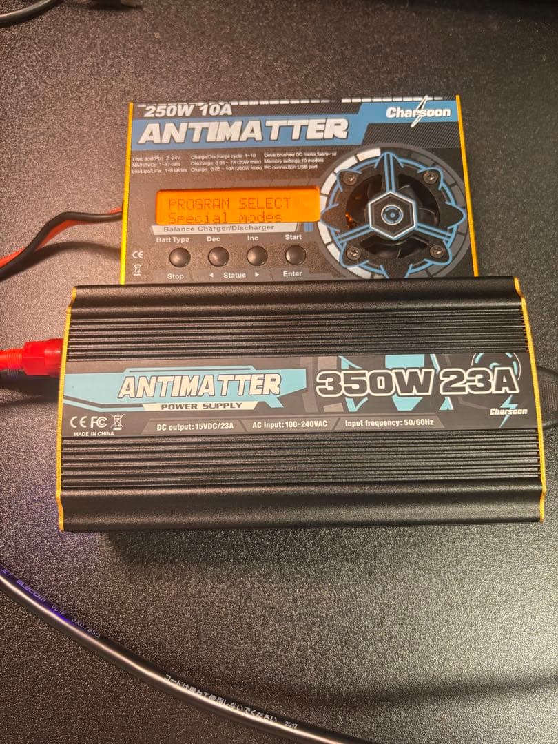ANTIMATTER 安定化電源＋充電器 セット