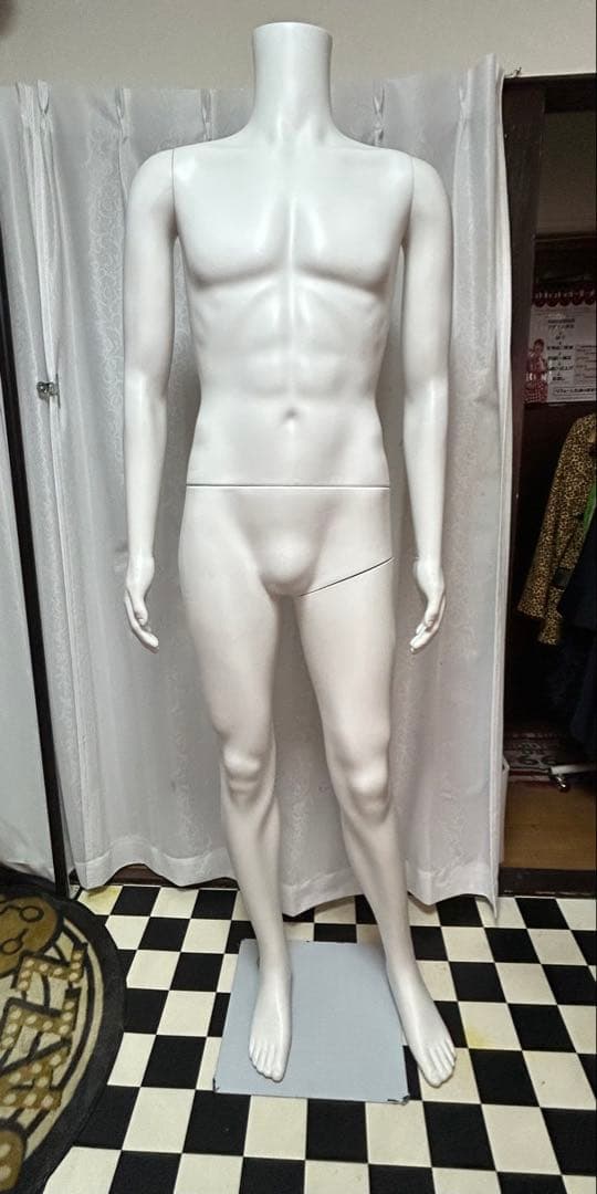 男性マネキン ホワイト