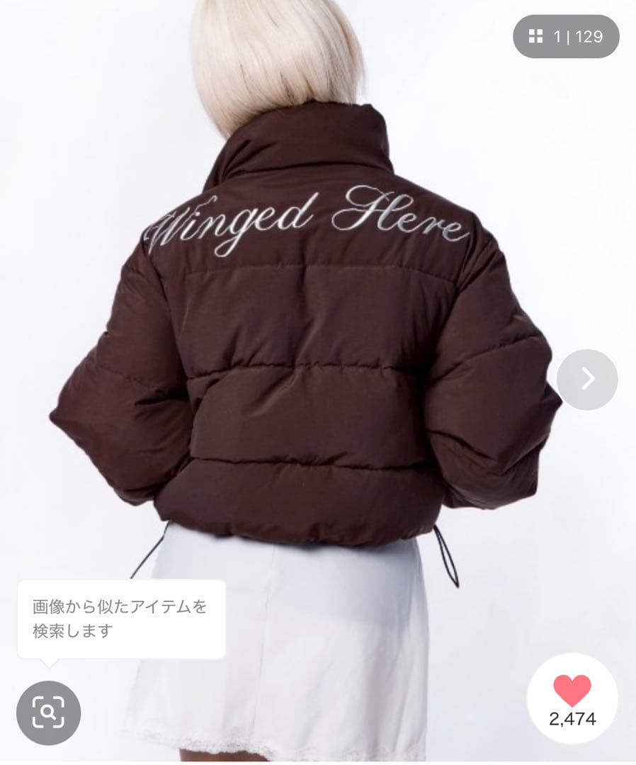 ジャケット・アウター Smyeon Stand collar short volume jacket