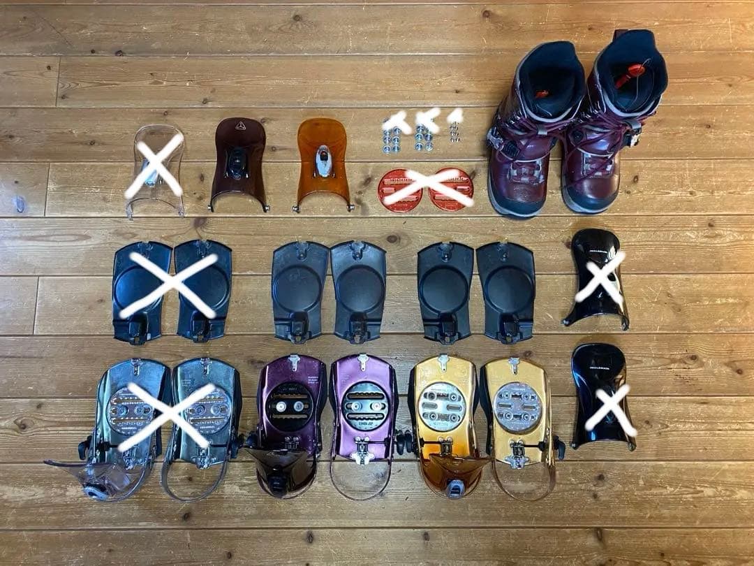 Accublade アキュブレイド ステップイン ブーツ　バインディング