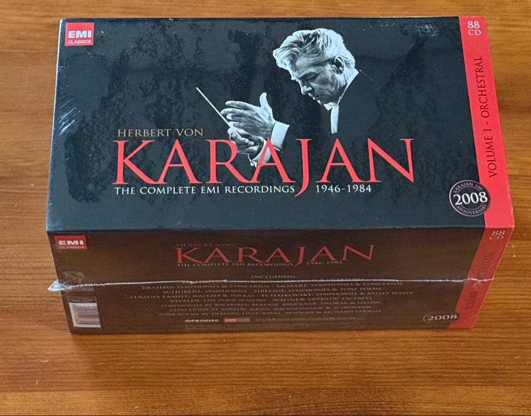 カラヤン　コンプリートレコーディング　88CD EMI録音　1946-1984