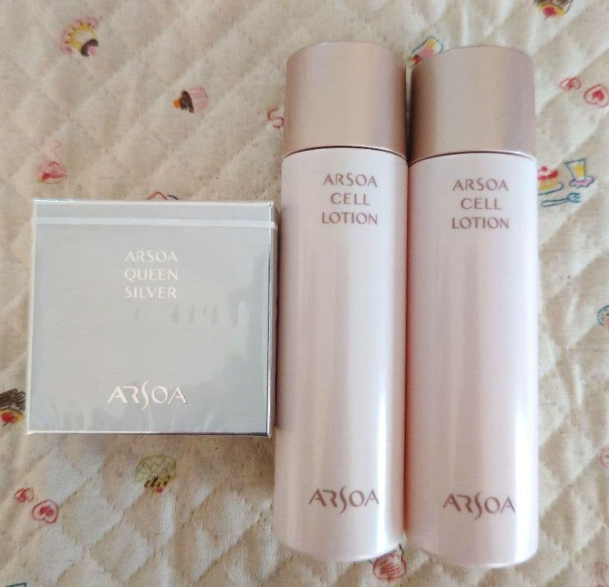 アルソア　クイーンシルバー、石鹸、セルローション×2
