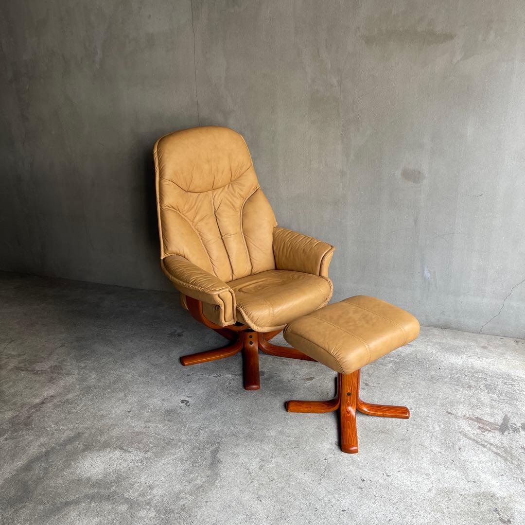 美品 北欧　ノルウェー　HOVE MOBLER リクライニングソファ